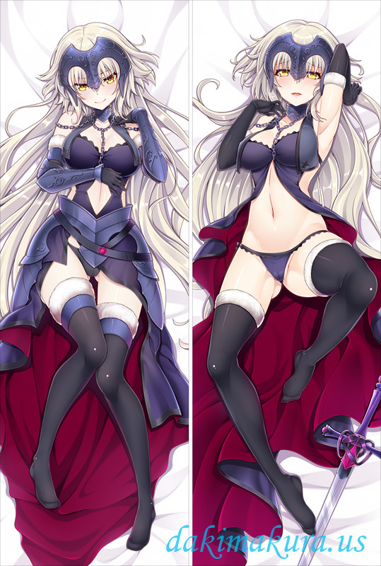 R18 Fate Grand Order Dakimakura Black Jeanne d\'Arc Anime Hugging Body Pillow Case